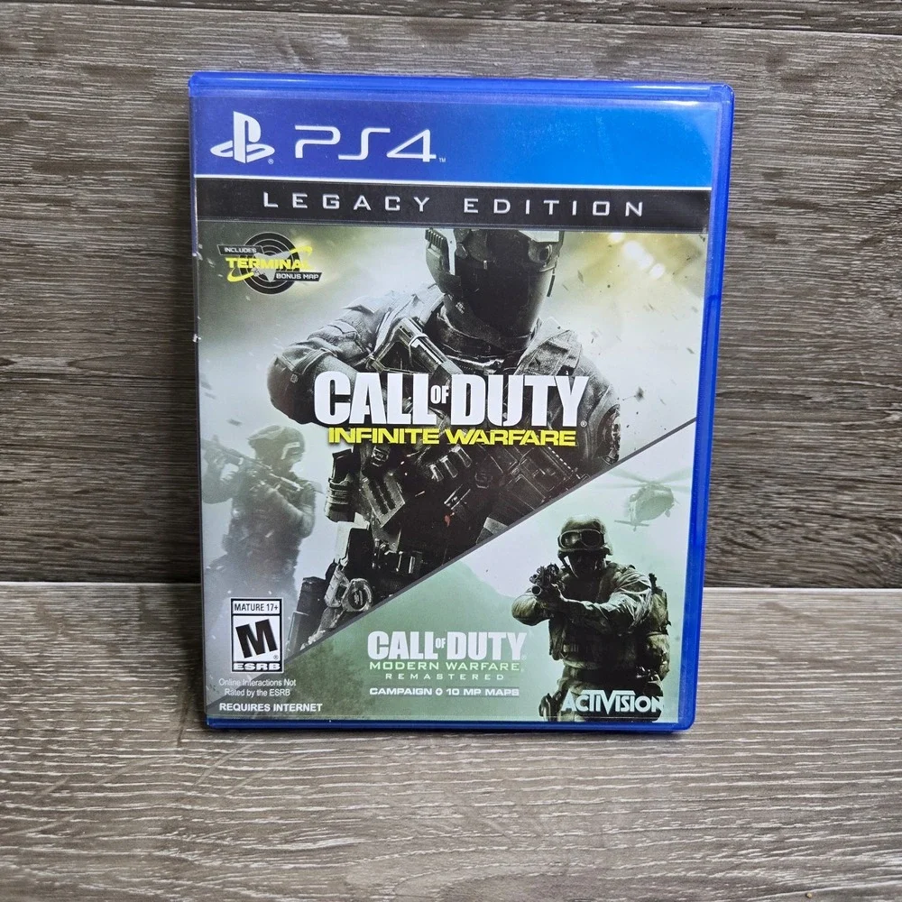 PlayStation 4 Call of Duty: Infinite Warfare + Modern Warfare PS4  Legacy Edt.